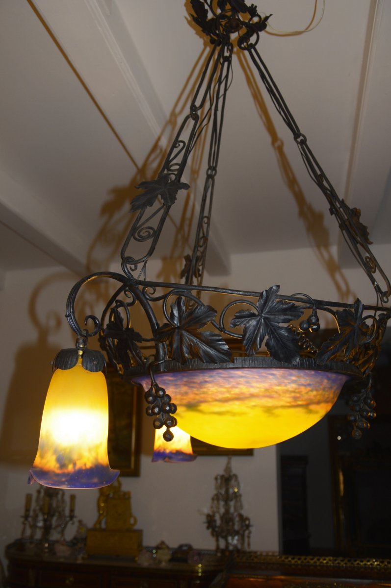 Muller Glass Paste Chandelier-photo-1