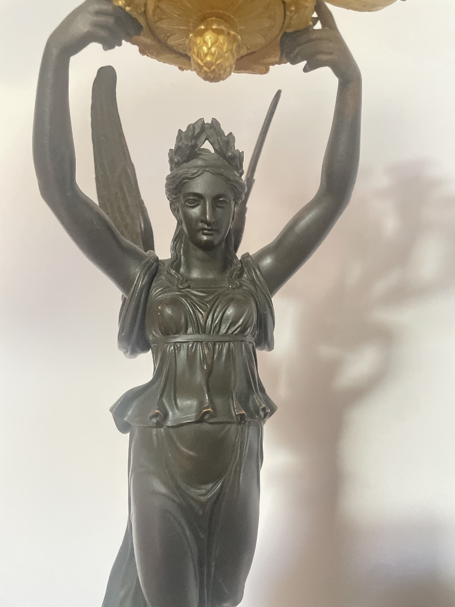 Candélabres En Bronze Doré  Thomire-photo-8