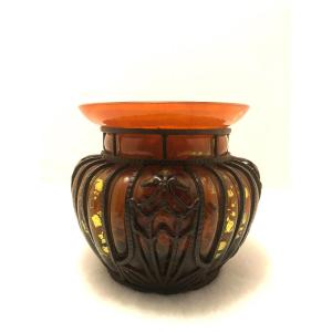 Vase Art Nouveau Daum Majorelle