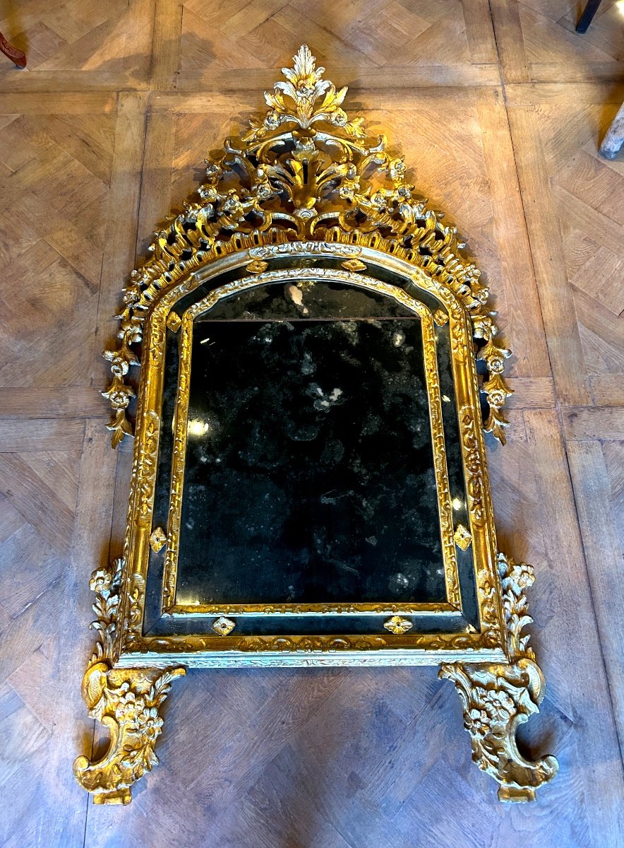 Large Louis XV Mirror-photo-3