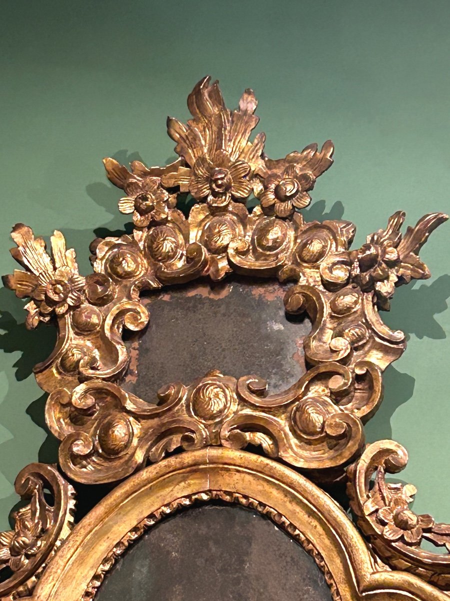 Miroir Italien Louis XV-photo-4