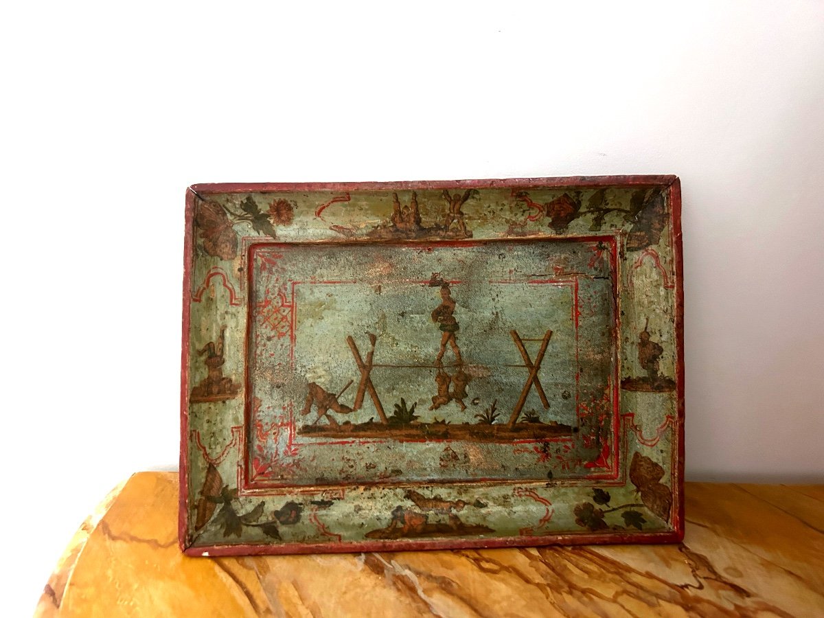 Pair Of Small "arte Povera" Paintings-photo-1