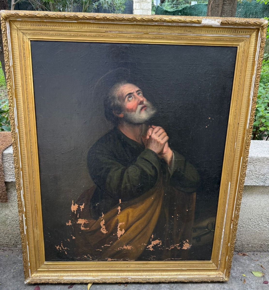 Painting "saint Peter"