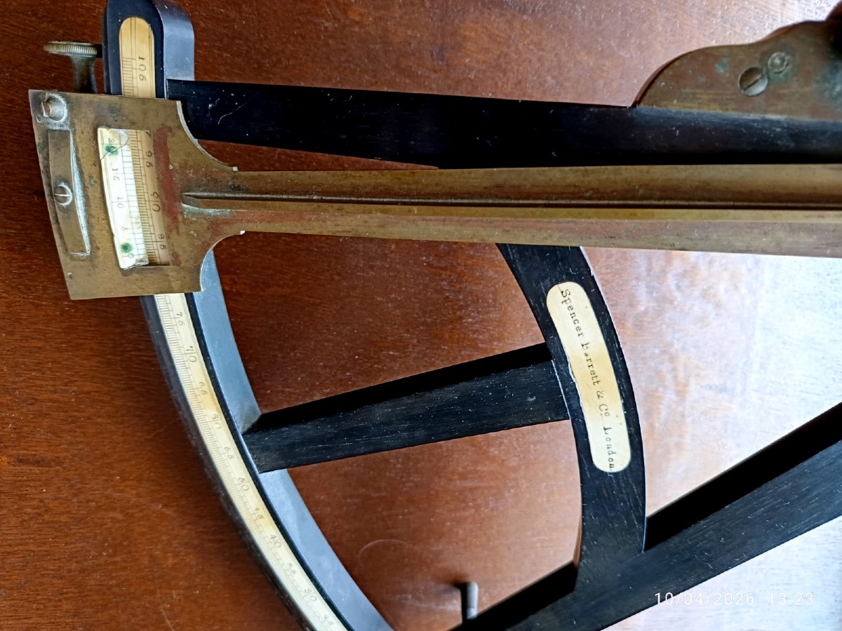 Sextant  marine "Spencer Barrett &Co"-photo-2