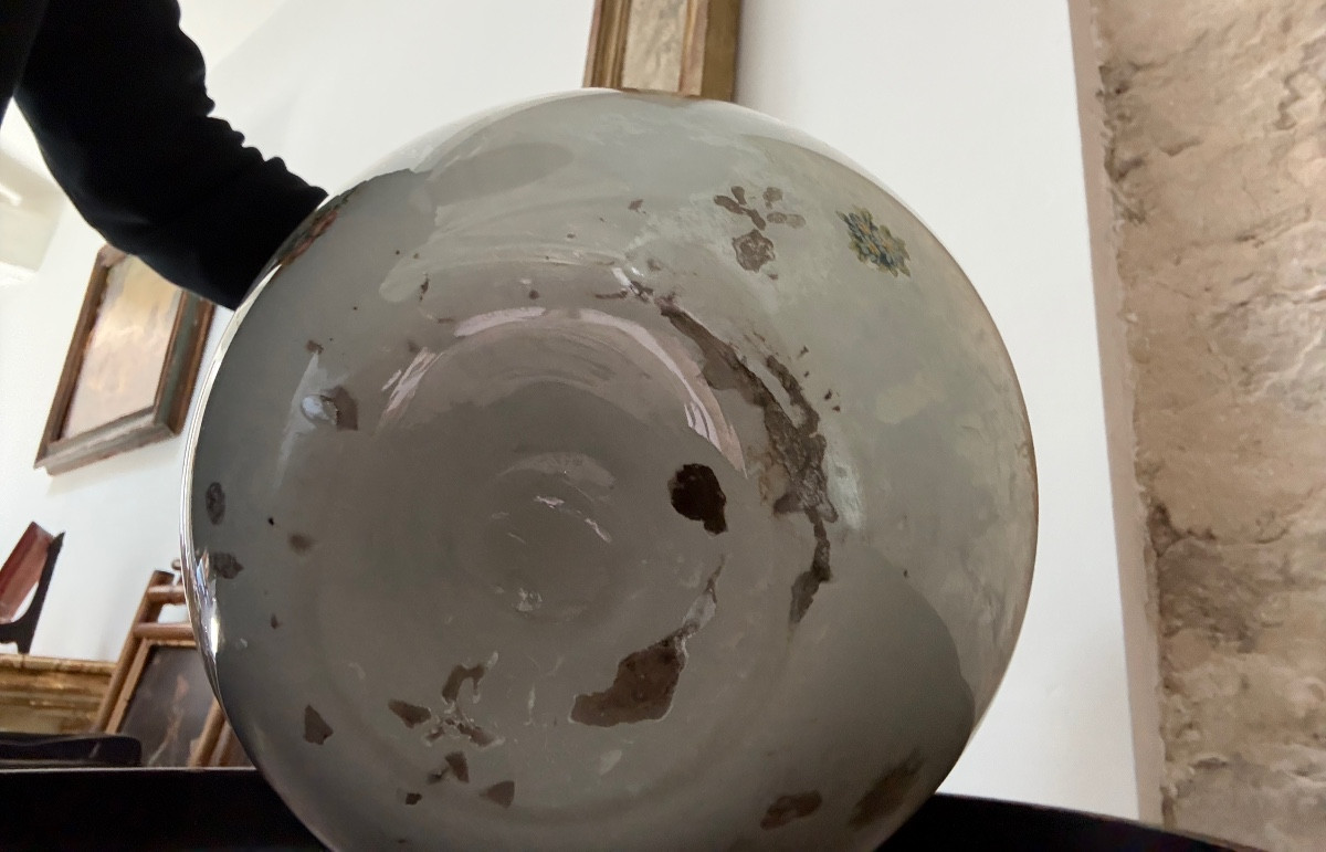Vase en verre - Piémont (italie)-photo-3