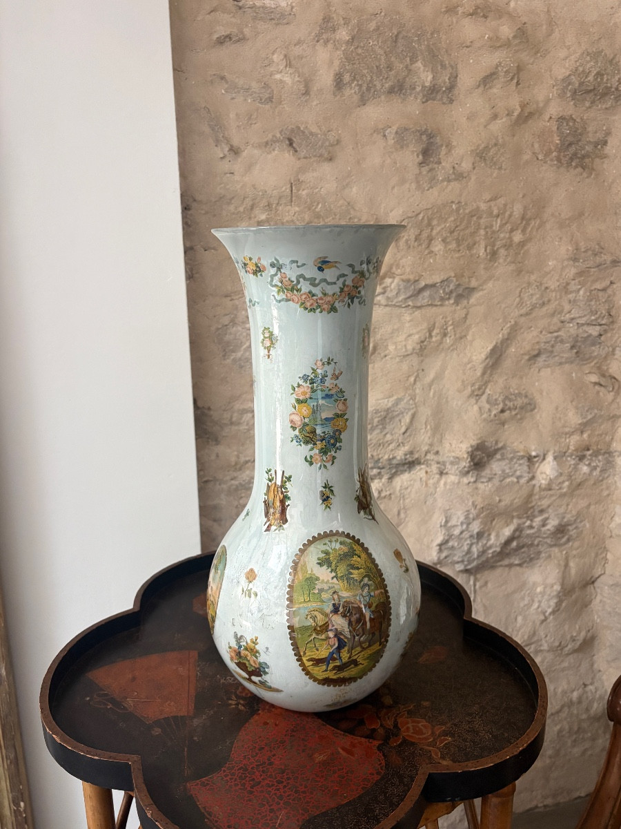 Vase en verre - Piémont (italie)-photo-1