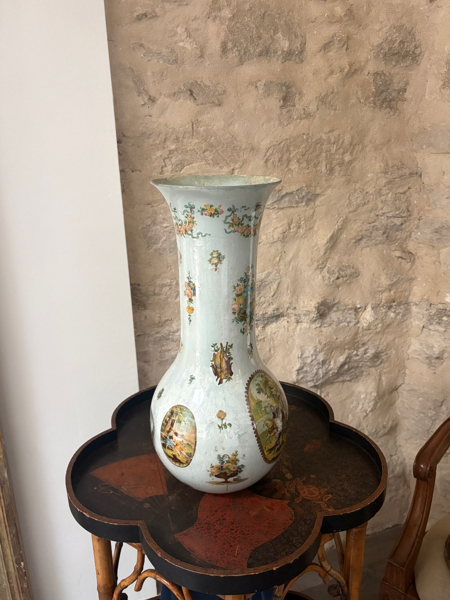 Vase en verre - Piémont (italie)-photo-4