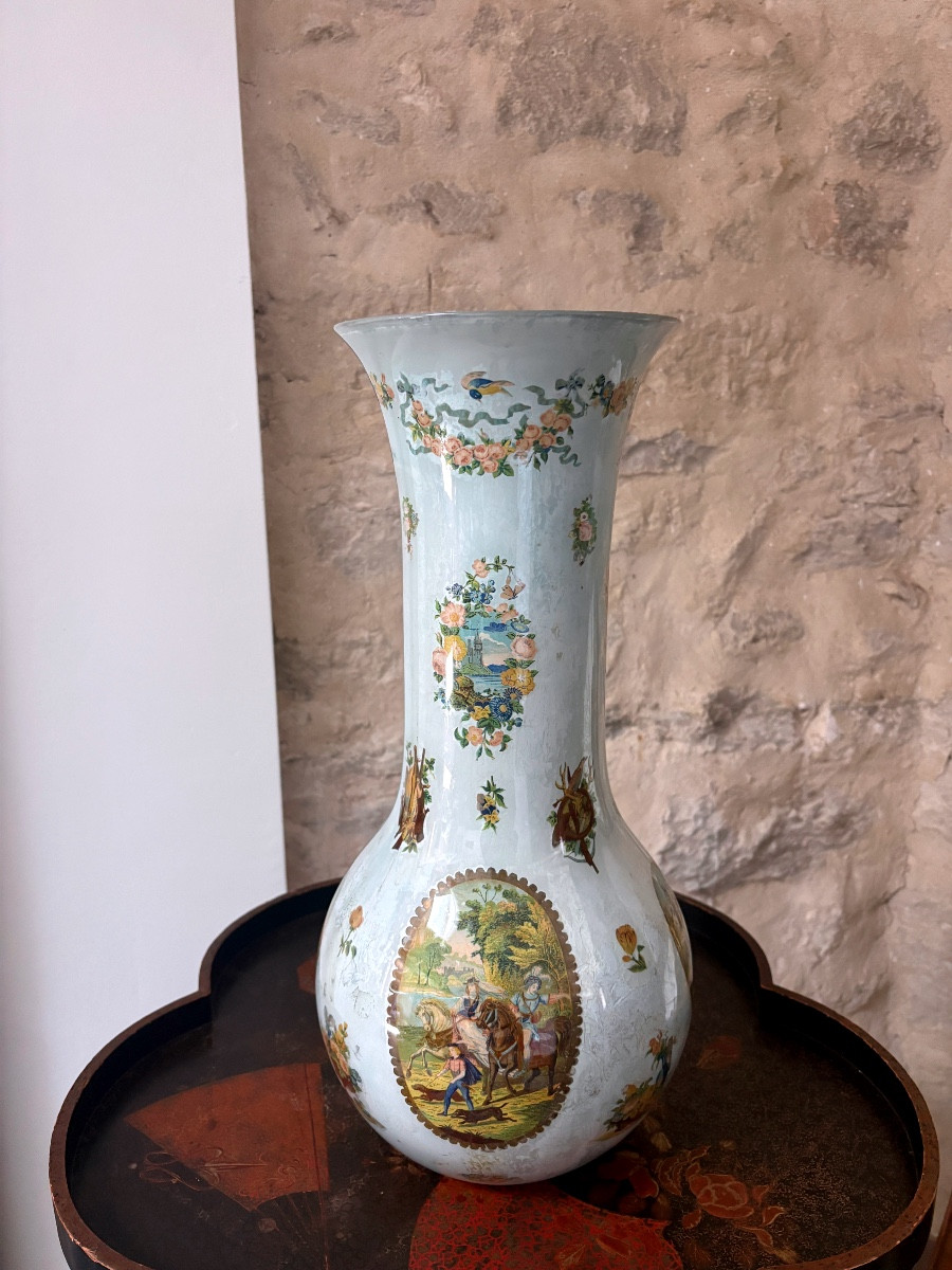 Vase en verre - Piémont (italie)