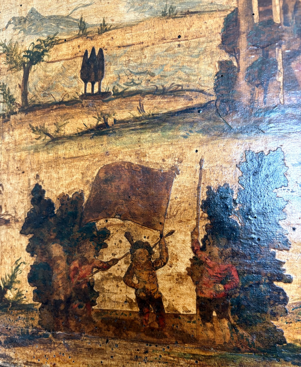 Paire Tableaux "Arte Povera"-photo-2