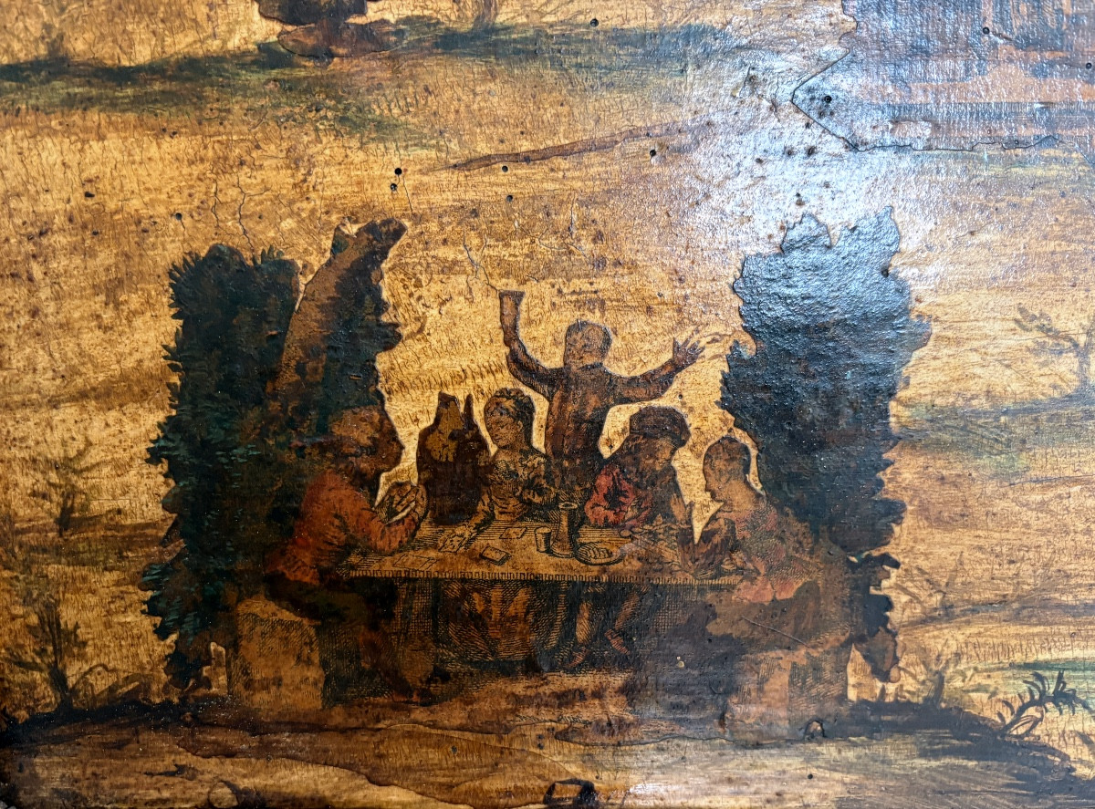 Paire Tableaux "Arte Povera"-photo-3