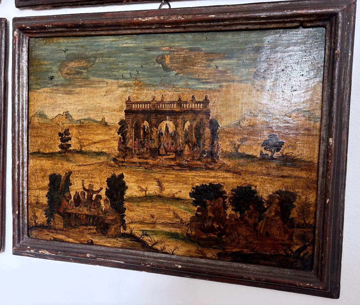 Paire Tableaux "Arte Povera"-photo-4
