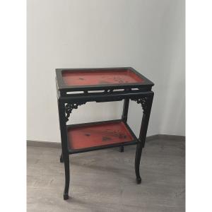 Small Table In Wood And Lacquer