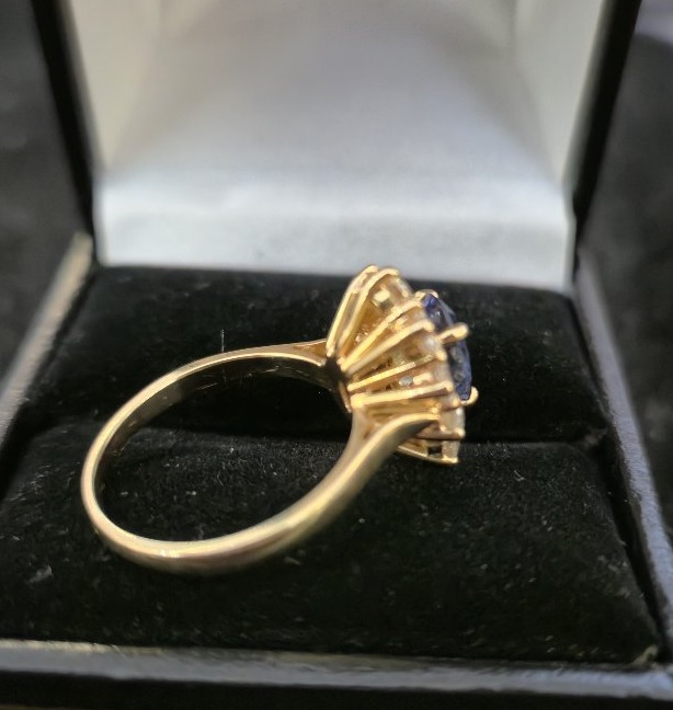Bague Marguerite Saphir-photo-2