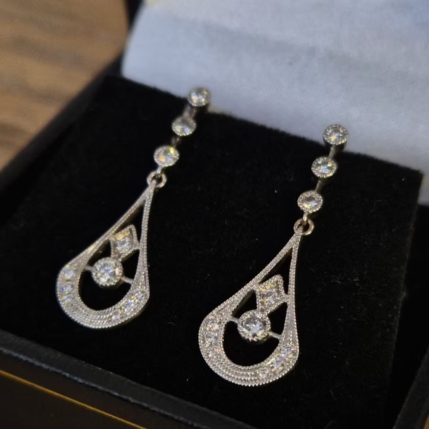 Diamond Earrings-photo-2