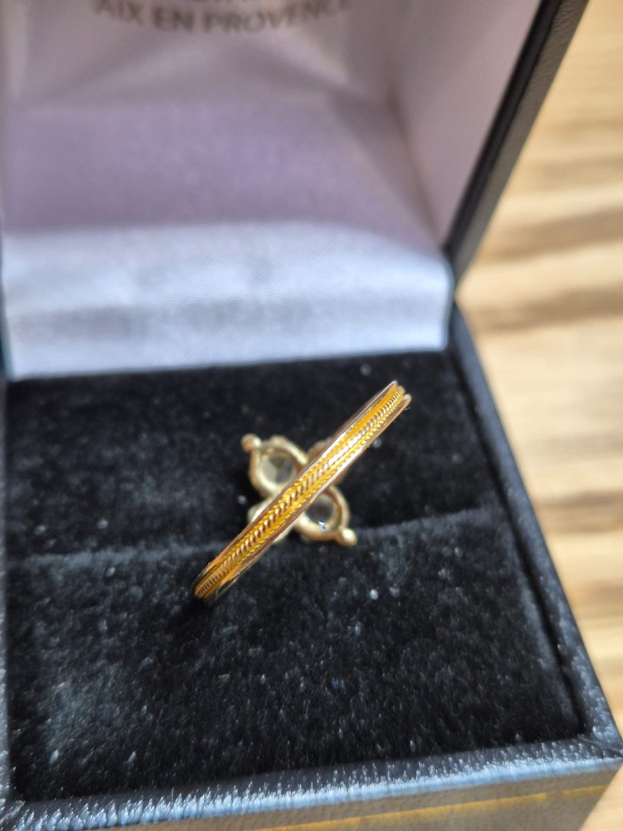 Bague rubis et diamants-photo-4