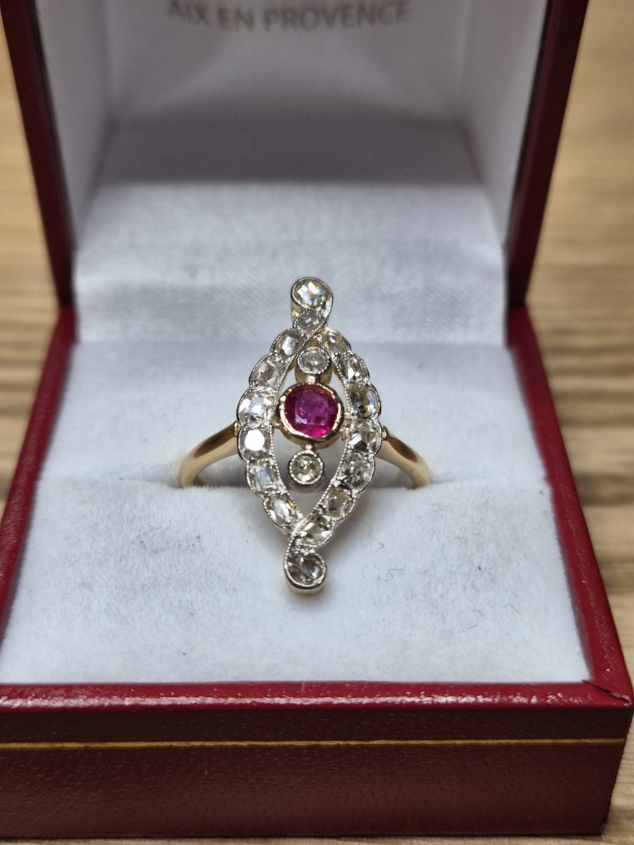 Bague vintage Napoléon III