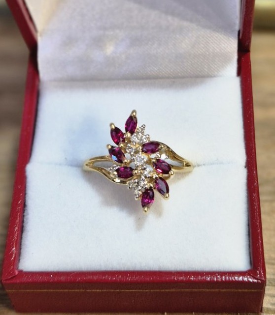 Vintage Ruby Ring