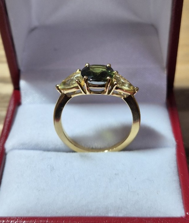Bague saphirs verts-photo-1