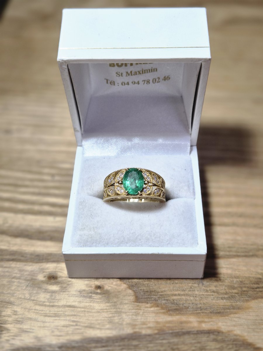 Bague couronne de laurier