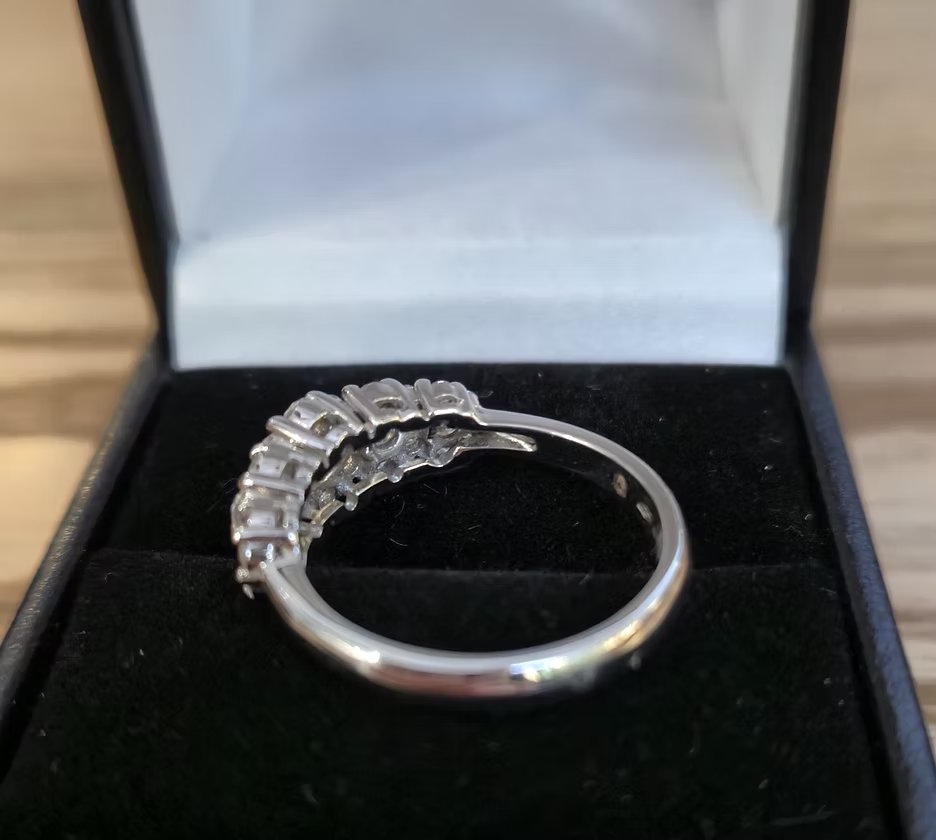 Bague diamants en or blanc 18kts-photo-1