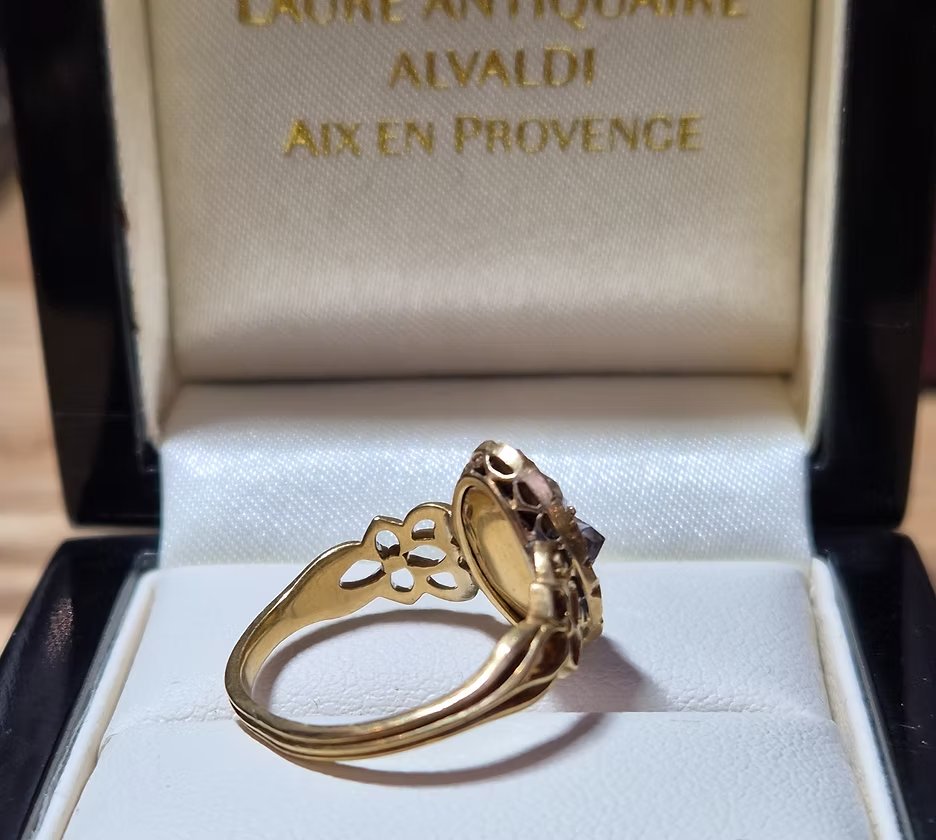 Antique Ring From The 18th Century-photo-4