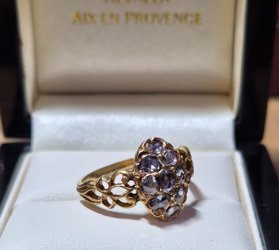 Antique Ring From The 18th Century-photo-1