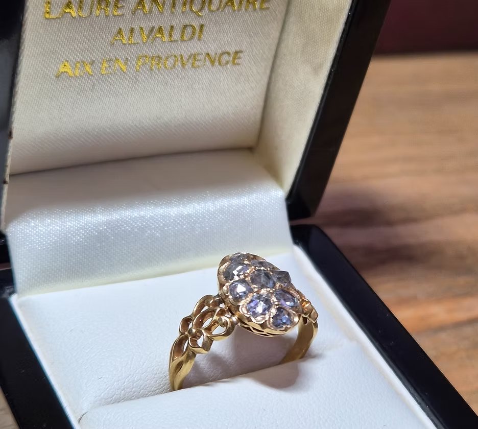 Antique Ring From The 18th Century-photo-4