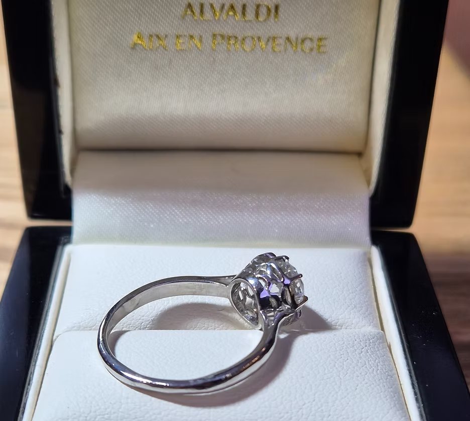 1.36-carat Diamond Solitaire Ring-photo-2
