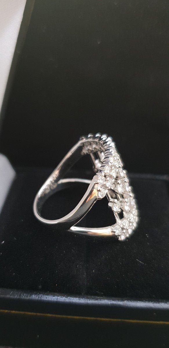 1980s Gold And Diamond Ring-photo-1