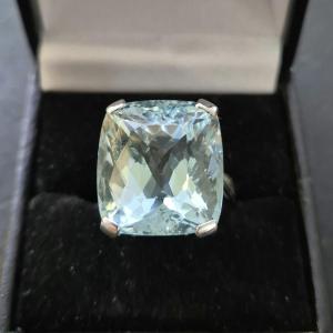 1960s Aquamarine Ring
