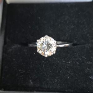1.60 Carat Old-cut Diamond Solitaire Ring