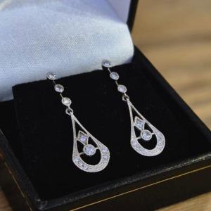 Boucles d'oreilles diamants