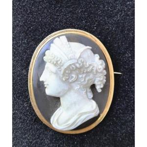 Late 19th-century Agathe Cameo Brooch