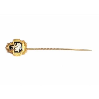 750 Thousandths Gold Tie Clip