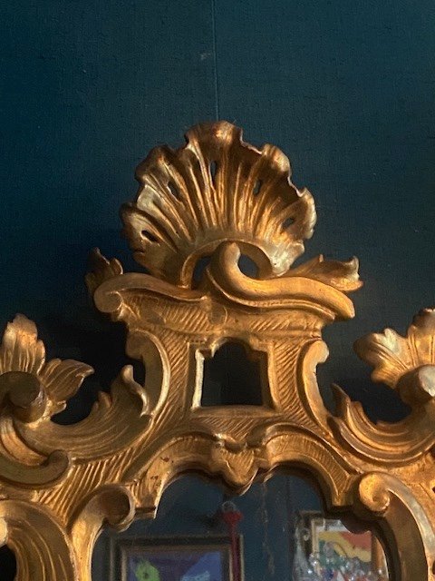 Italian Mirror From The 18th Century-photo-3