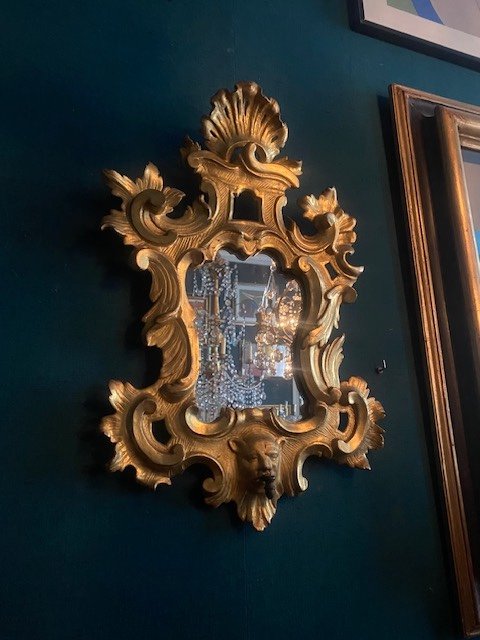 Italian Mirror From The 18th Century-photo-4