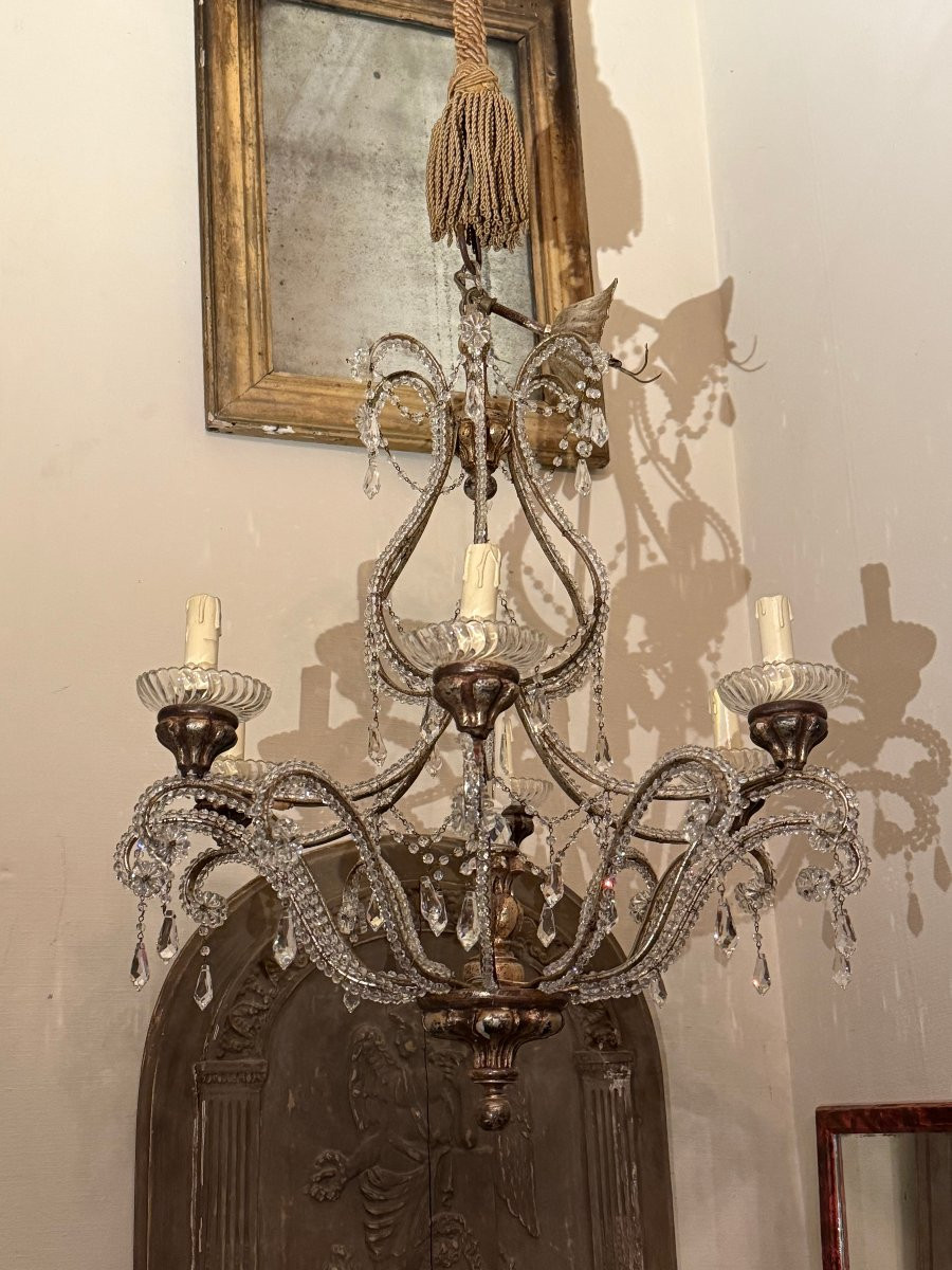 Small 50' Italian Chandelier-photo-4
