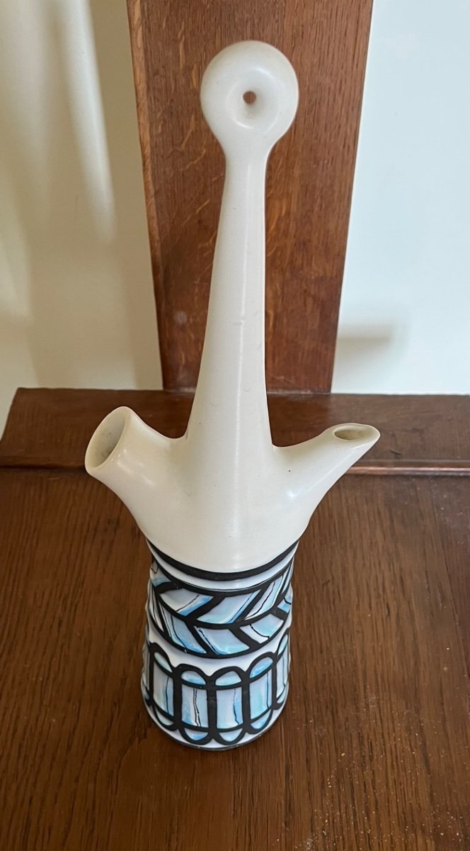 Ceramic Pitcher By Roger Capron-photo-3