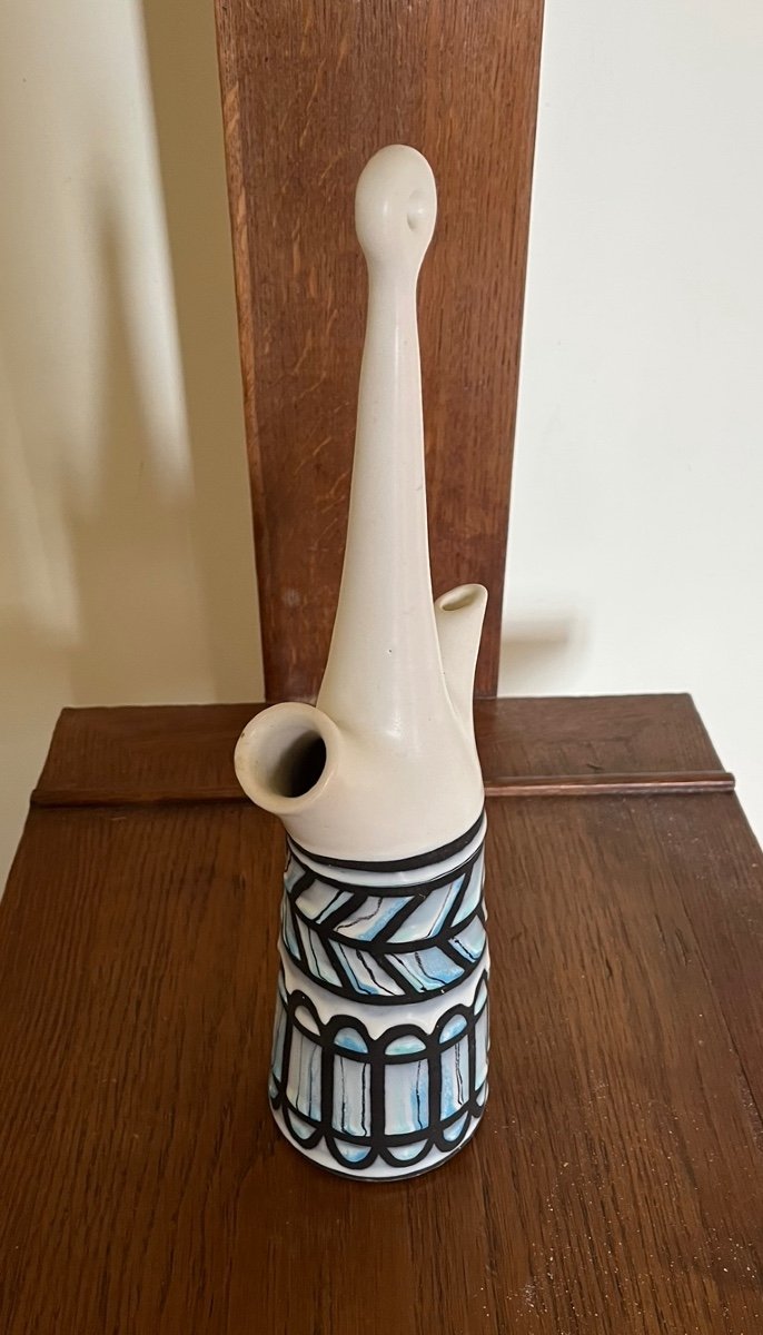 Ceramic Pitcher By Roger Capron-photo-4