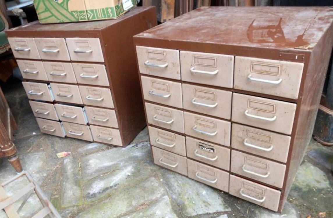 Pair Of Metal Craft Furniture 