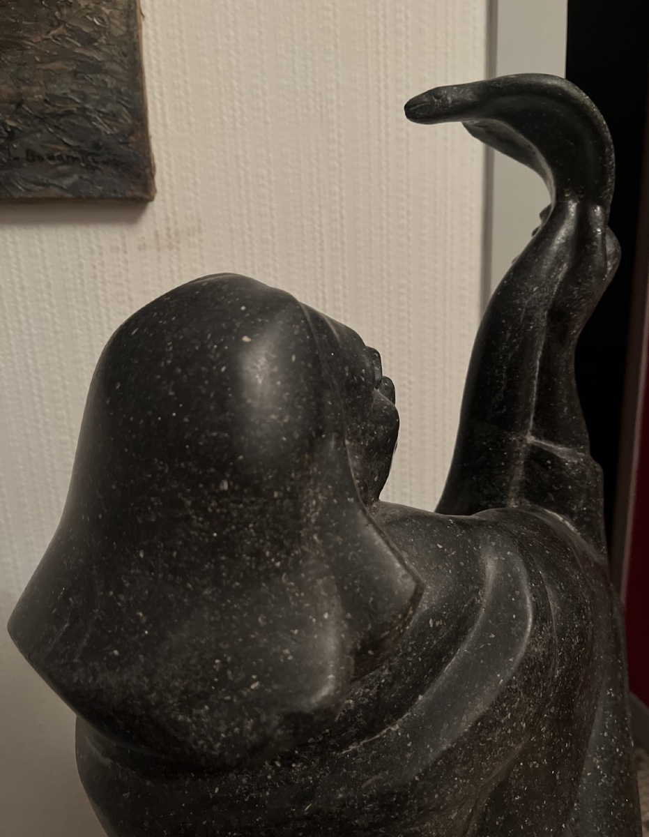 Le charmeur de serpent, signée M. A. de Blonay-photo-1