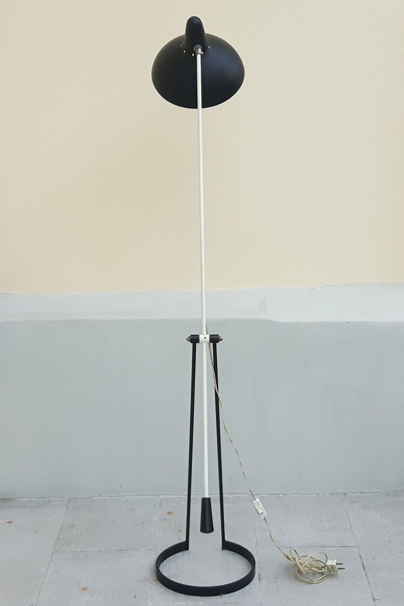 Floris H. FIEDELDIJ (Pays-Bas) pour ARTIMETA - LAMPADAIRE dit "TIVOLI", circa 1956-photo-4