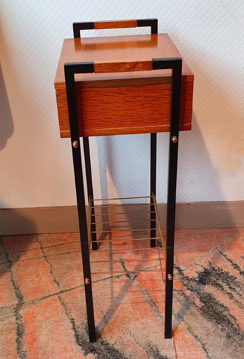 Bedside Table - Side Table, 1940s.-photo-3