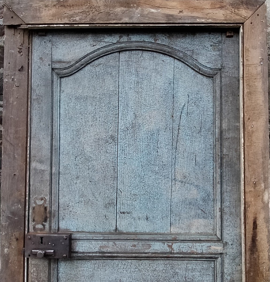Porte & Son Cadre Et Supra Porte d'époque XVIIIème Louis XV Boiserie Portes-photo-2