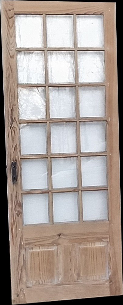 Charming Old Glass Door With All Its Door Windows