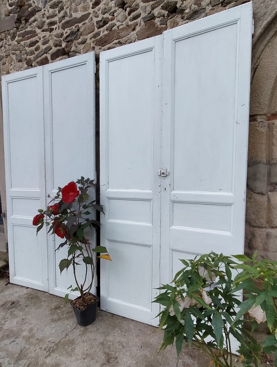 Twenty Two Antique Cupboard Doors Window Door Woodwork-photo-2