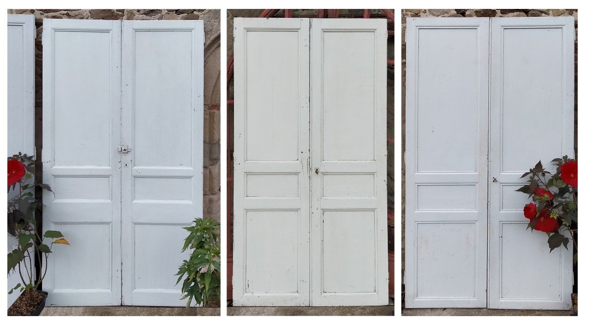 Twenty Two Antique Cupboard Doors Window Door Woodwork
