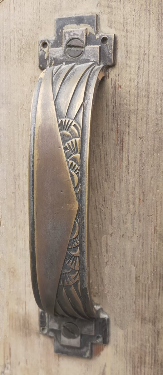 Four Large Art Deco Period Glass Doors For A Glass Partition/library-photo-4