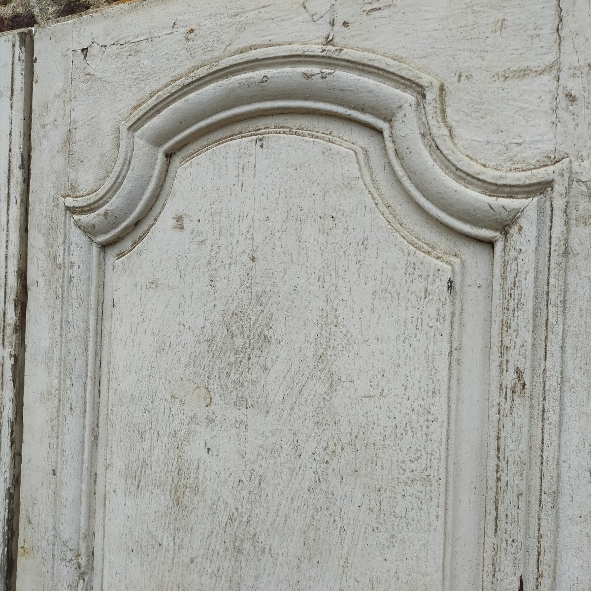 Double 18th-century Oak Front Door-photo-4