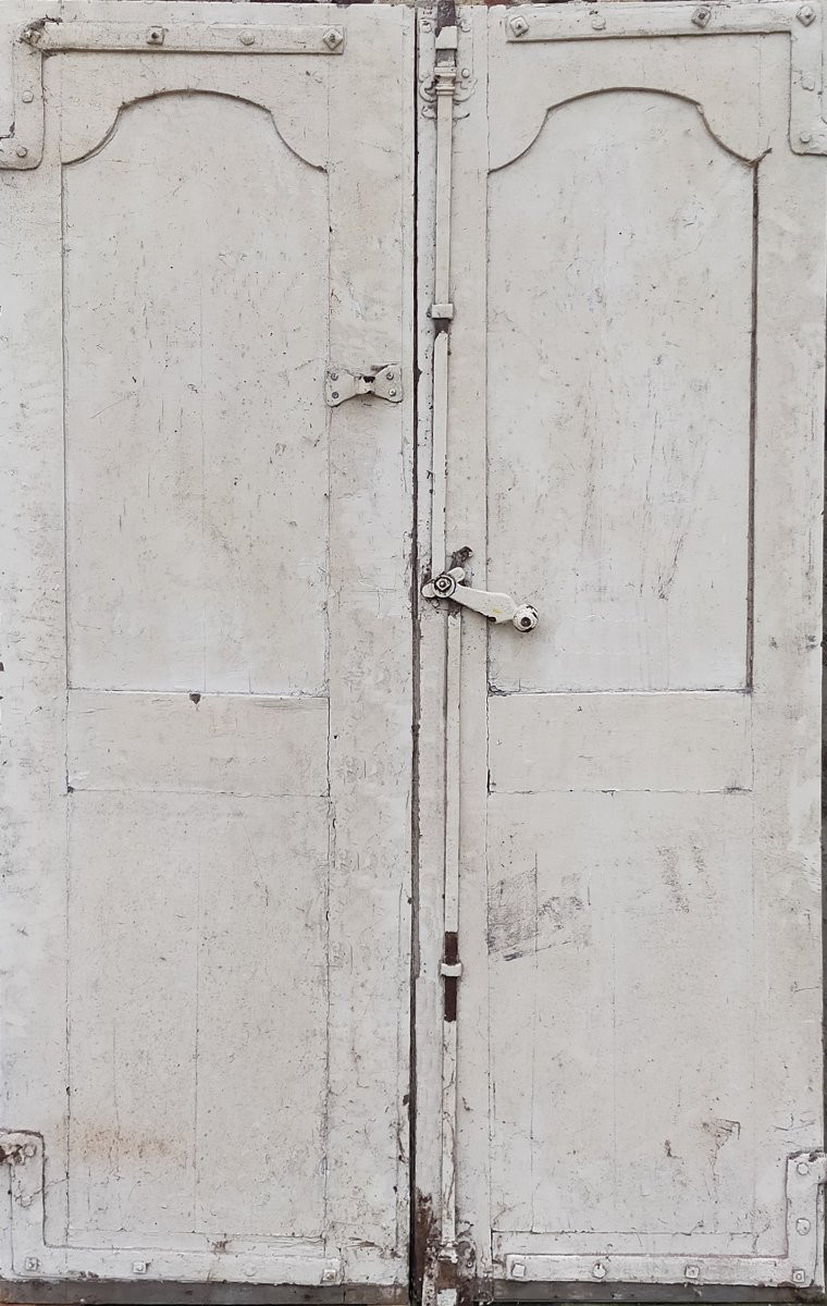 Double 18th-century Oak Front Door-photo-1